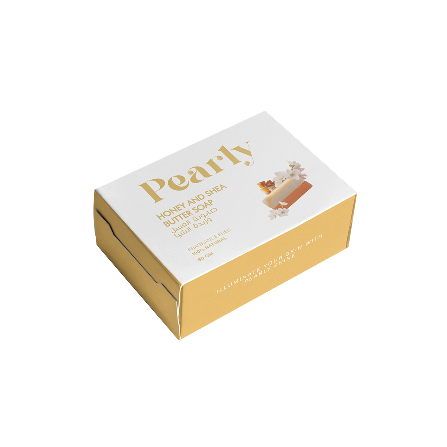 Pearly Shea Butter & Honey Soap